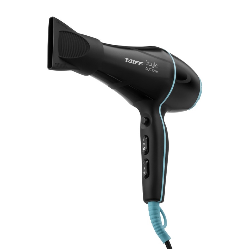 Taiff Secador de Cabelo Profissional Style Preto 2000W 220V