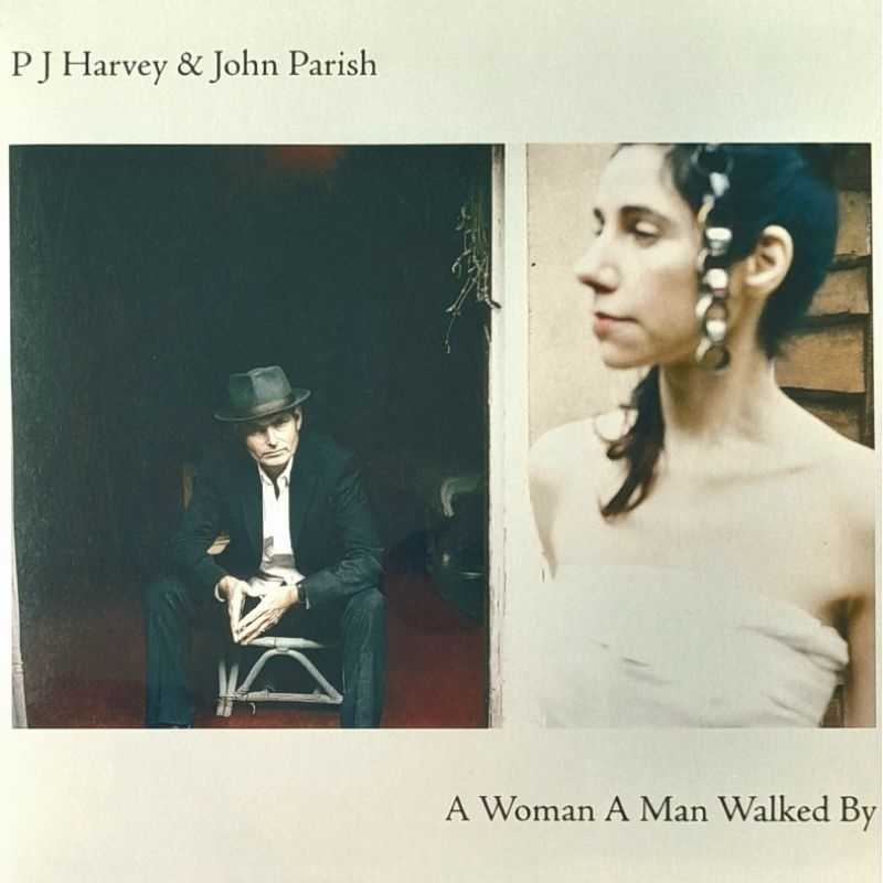 PJ Harvey & John Parish-A Woman A Man Walked By-lp importado-capa dupla-LACRADO-vinil