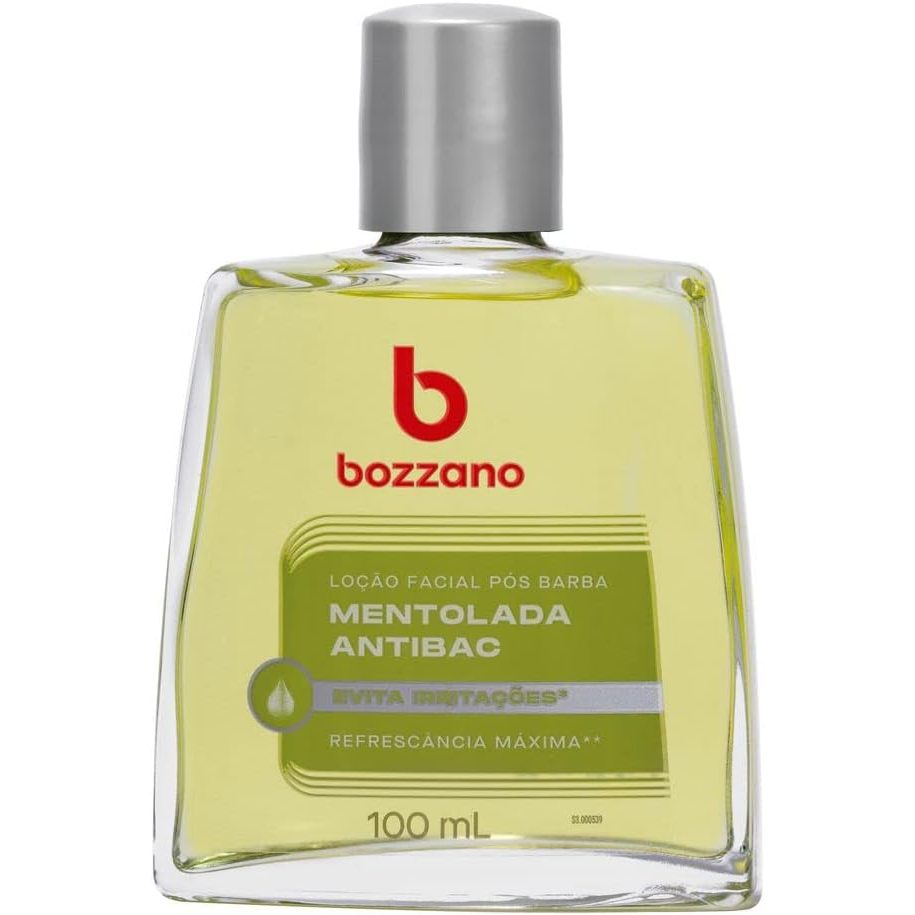 Loção Pós-Barba Bozzano Mentolada 100ml em Oferta na Shopee
