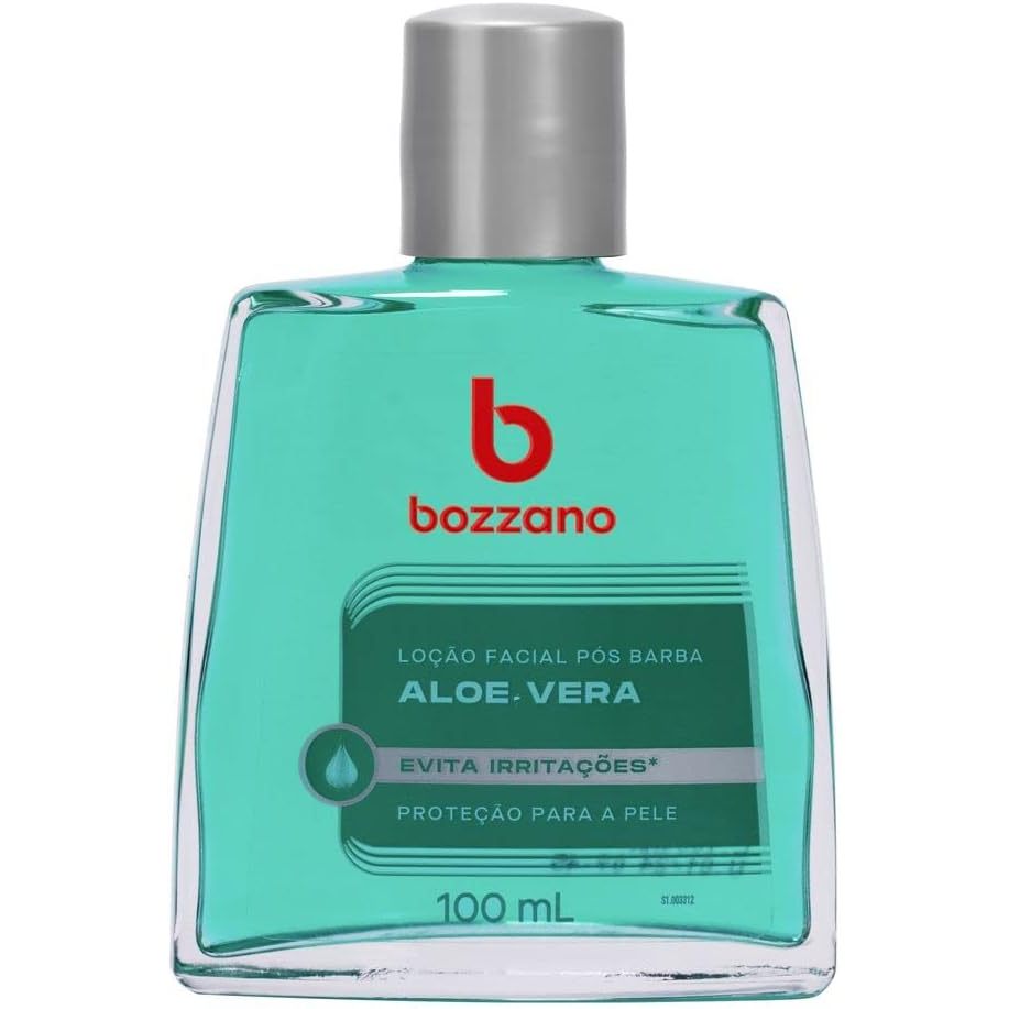 Loção Pós-Barba Bozzano Aloe Vera 100ml em Oferta na Shopee