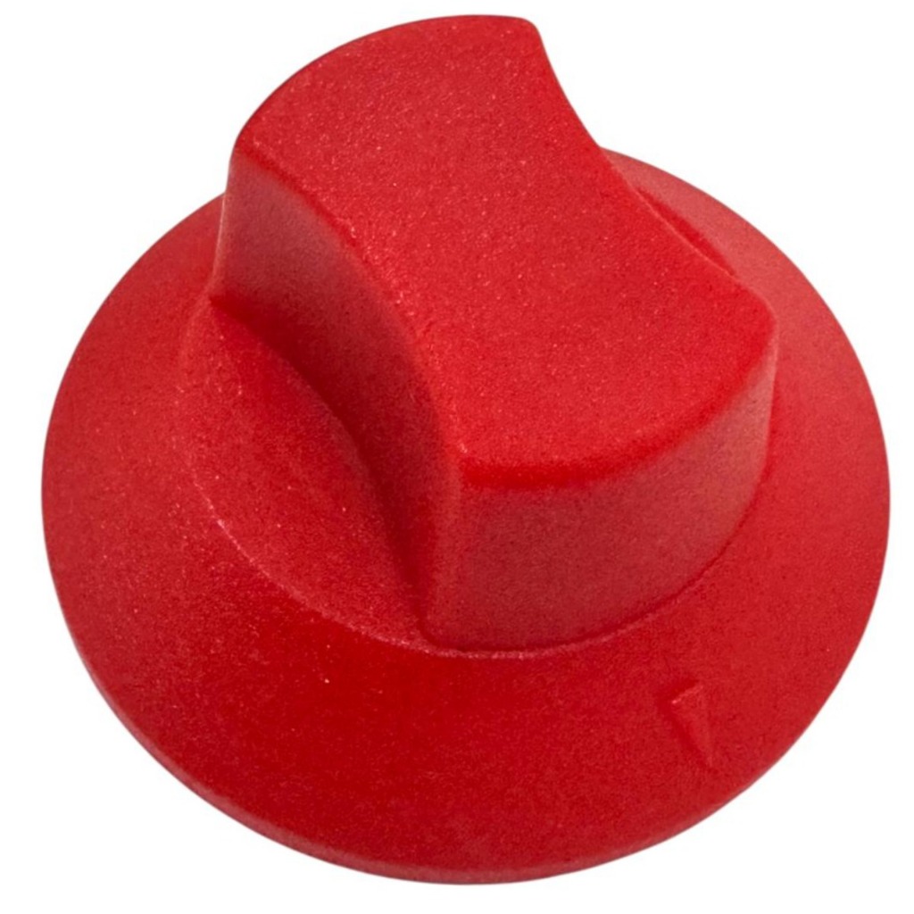 Botão Manipulo Vermelho Croydon Encaixe E P/ Chapeira