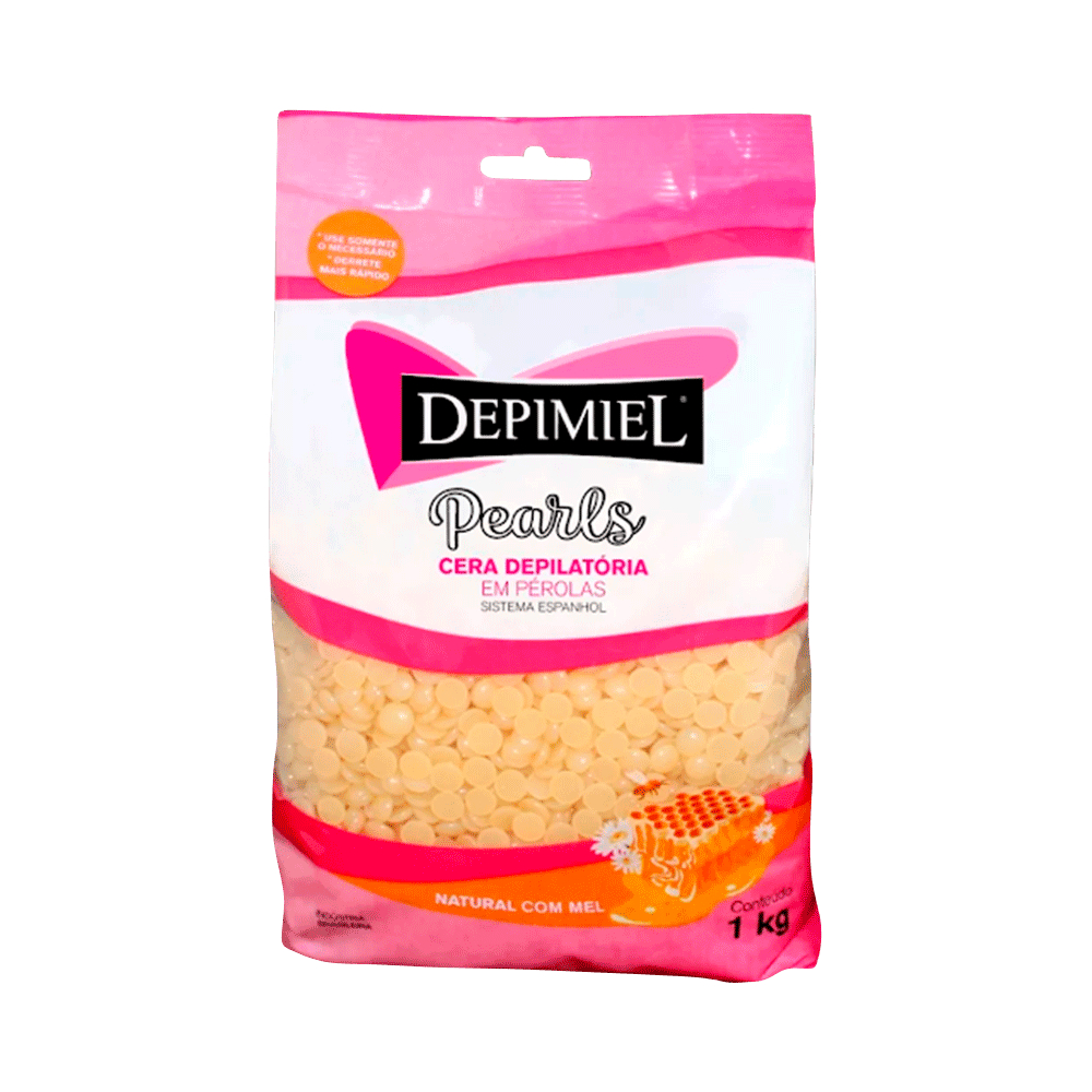 Cera Depilatória Depimiel Granulada Mel 1Kg em Oferta na Shopee
