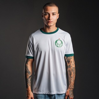 Camisa Palmeiras Torcedor Dry Esportivo 1914 Branca Masculina Oficial em Oferta na Shopee