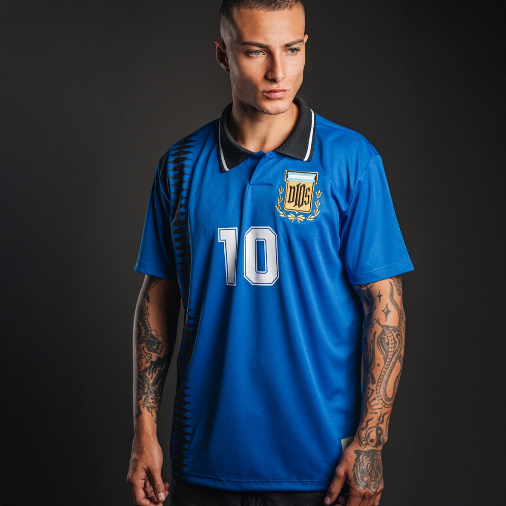 Camisa Argentina 1994 Retrô Masculina Oficial em Oferta na Shopee