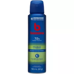 Desodorante Antitranspirante Bozzano Aerossol Antibac + Fresh Com 150ml