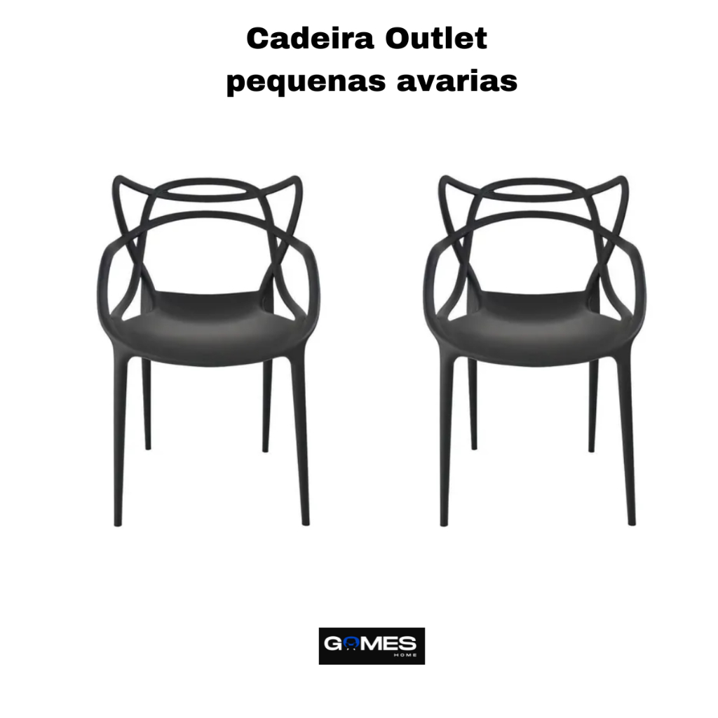 Kit 2 Cadeira Allegra Outlet Pequenas Avarias em Oferta na Shopee