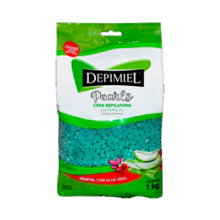 Cera Depilatória Depimiel Granulada Aloe Vera 1Kg