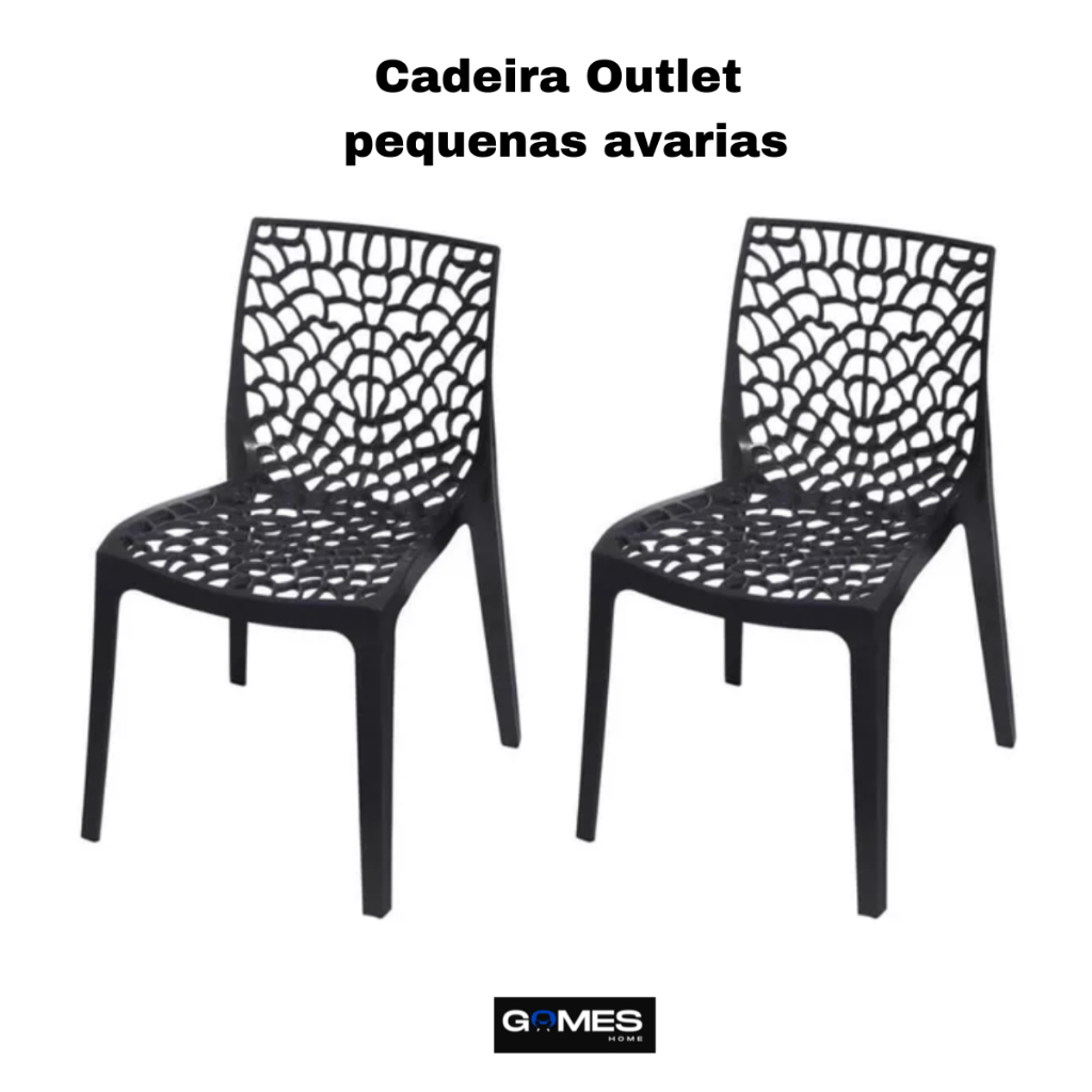 Kit 2 Cadeira Gruvyer Outlet Pequenas Avarias em Oferta na Shopee