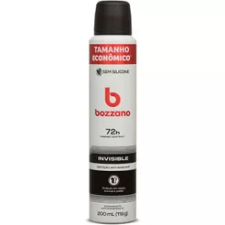 Desodorante Antitranspirante Bozzano Aerossol Invisible Com 200ml