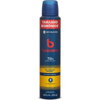 Desodorante Antitranspirante Bozzano Aerossol Extreme Sport Com 200ml em Oferta na Shopee