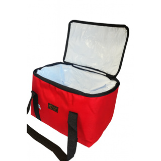 Bolsa Térmica 40 Litros Reforçada Camping/ Pesca Vermelha em Oferta na Shopee