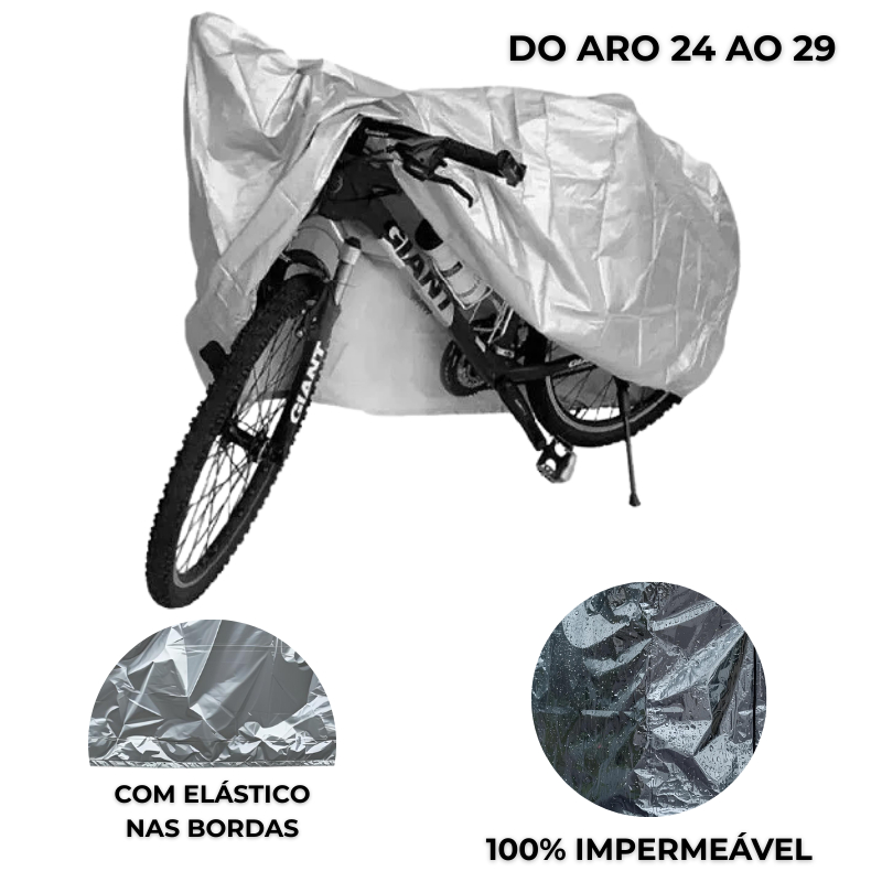 Capa Protetora Cobrir Bike Bicicleta sem Forro Aro 24 À 29 Impermeável Varejo E Atacado em Oferta na Shopee