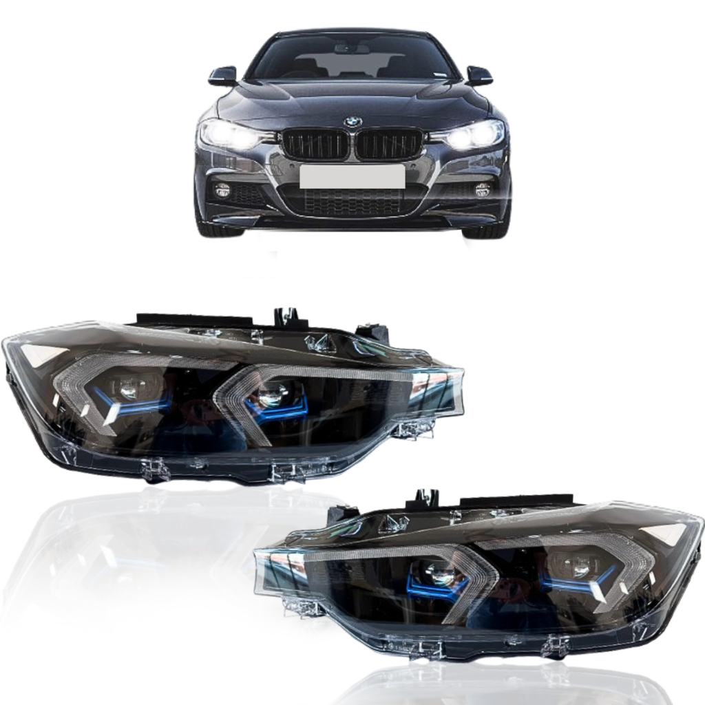 Par Farol Dianteiro Estilo G20 Para Bmw Serie 3 F30 320i 328i 330i Active MSport Anos 2016 2017 2018