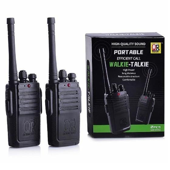 Brinquedo Rádio Comunicador Walkie Talkie Infantil. em Oferta na Shopee