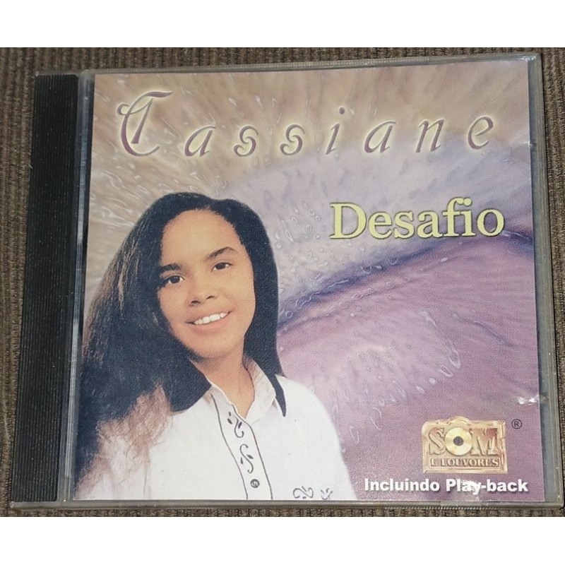 CD Cassiane Desafio Versão Som E Louvores original Y 207