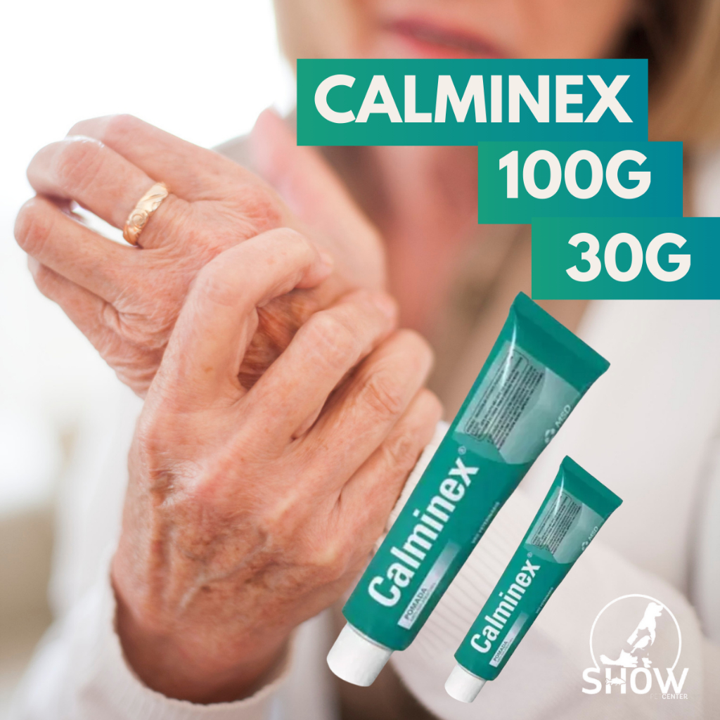 Calminex Pomada Anti-Inflamatório Muscular Dores Pancadas MSD 30g e 100g em Oferta na Shopee