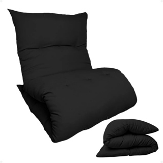Colchonete Futon Colchão 170x60 Solteiro Dobrável Multiuso Decorativo Almofada  Acampamento em Oferta na Shopee