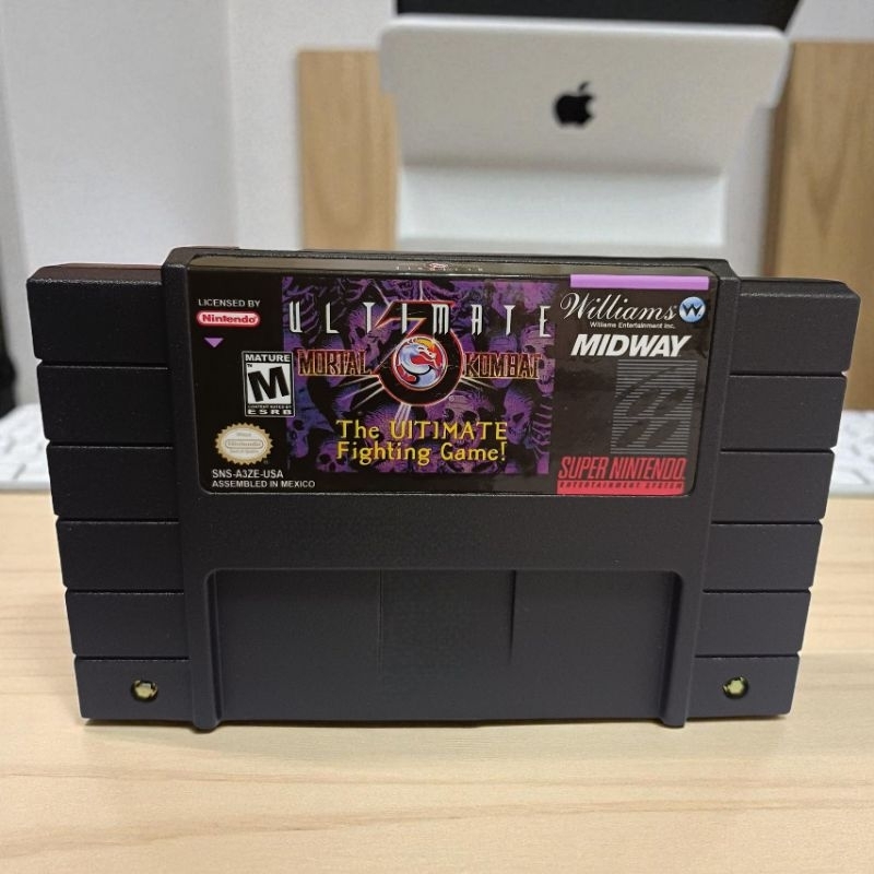 Ultimate Mortal Kombat 3 Super Nintendo - Cartucho Super Nintendo - Fita Super Nintendo