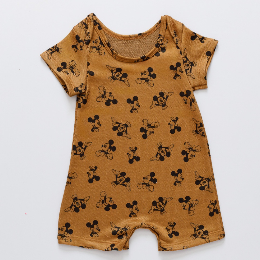 Macacão Curto Super Qualidade Roupa de Bebe Infantil Verão 0 a 3 anos