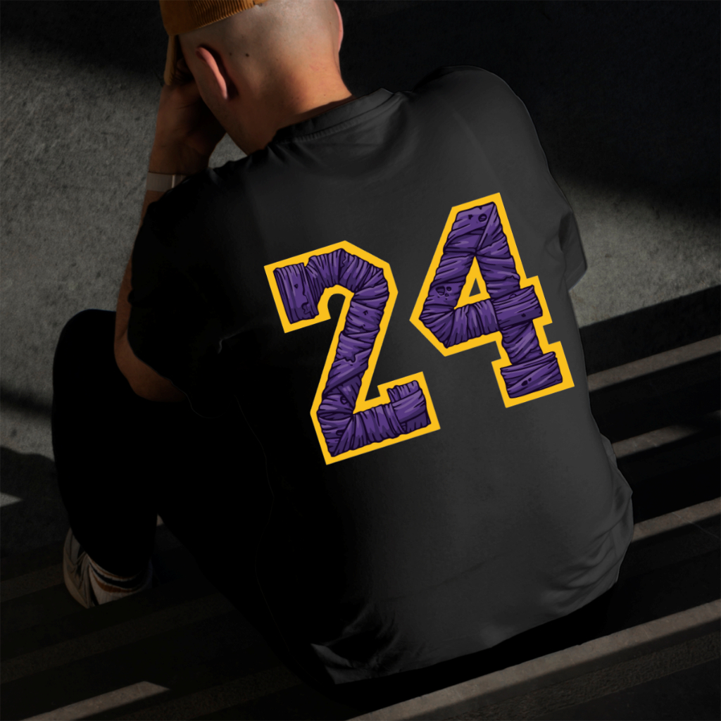 Camiseta Masculina Estampada 24 100% Algodão Estilo Conforto Diário Do Tamanho P ao GG