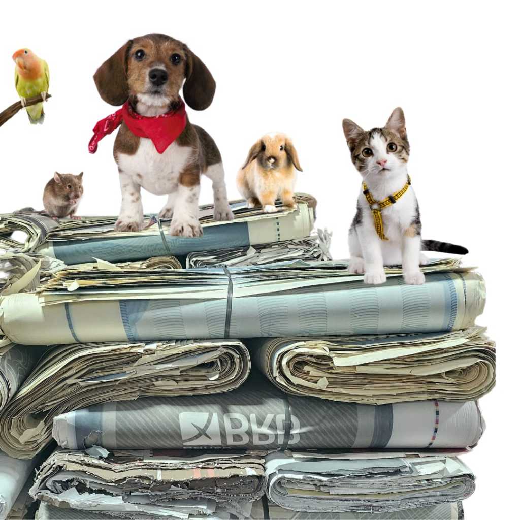 Papel Jornal Fardo De 10kg Pacote Limpo Folhas Gigantes Pet Tapete Cachorro Gatos Pássaros
