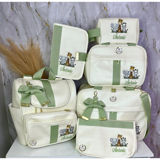 Kit Mala Maternidade com 6 peças Personalizadas. em Oferta na Shopee