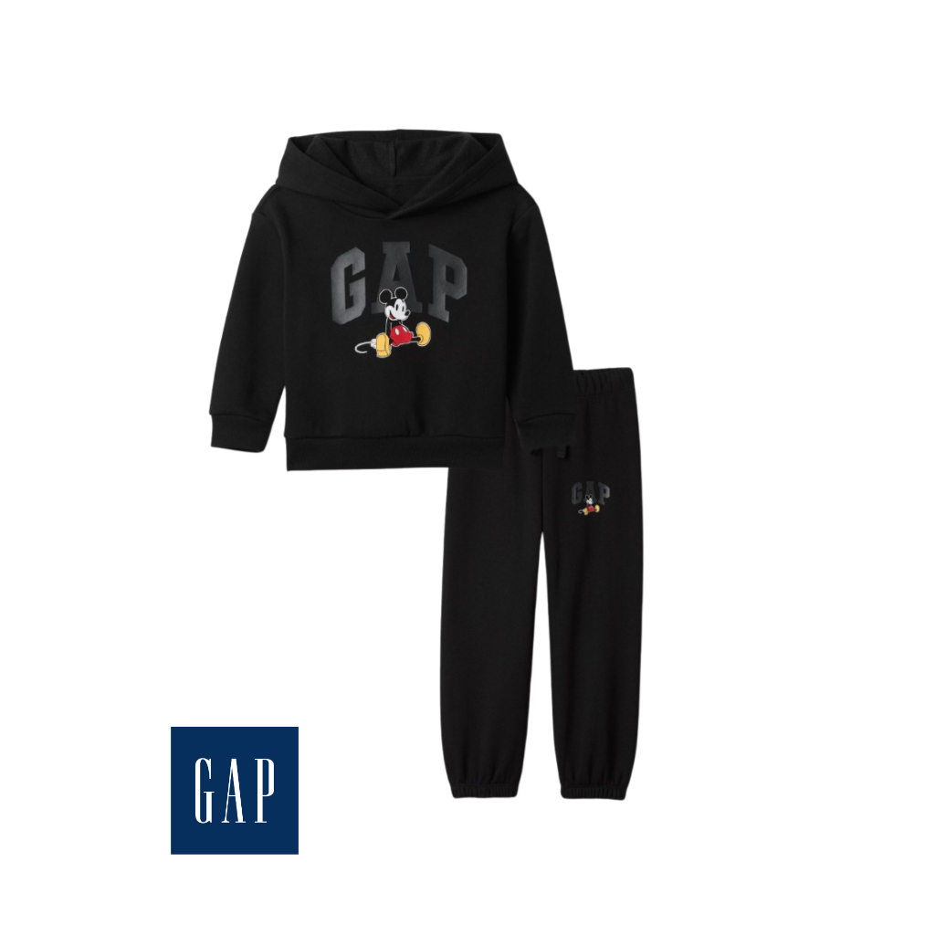 CONJUNTO MOLETOM GAP MICKEY PRETO - 18-24M/2T/3T/4T/5T