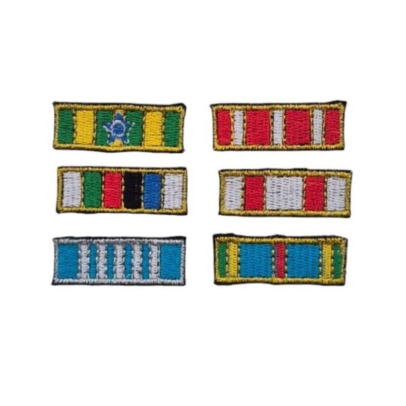 Patch Bordado Medalha Barreta – Velcro - Termocolante - Costura | Personalizado