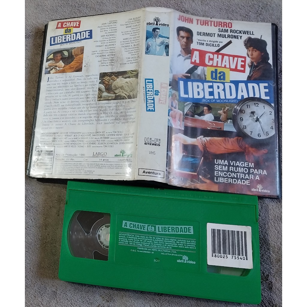 vhs original a chave da liberdade (no estado)