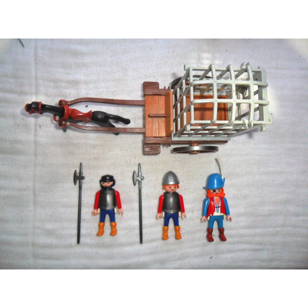 BRINQUEDO ANTIGO PLAYMOBIL - GEOBRA - TROL - ANOS 1990 - CAVALEIROS  - KNIGHT  Nº 3674 -  CONSERVADO