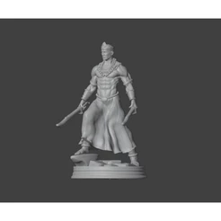 Miniatura de Ogum ( modelo 3 ) SEM PINTURA
