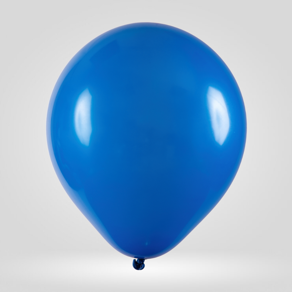 Kit 100 Pçs Arco Balões Desconstruído - Azul Royal Vermelho e Amarelo Tamanhos N°16, N°12, N°9, N°5 — imagem 2 de 2