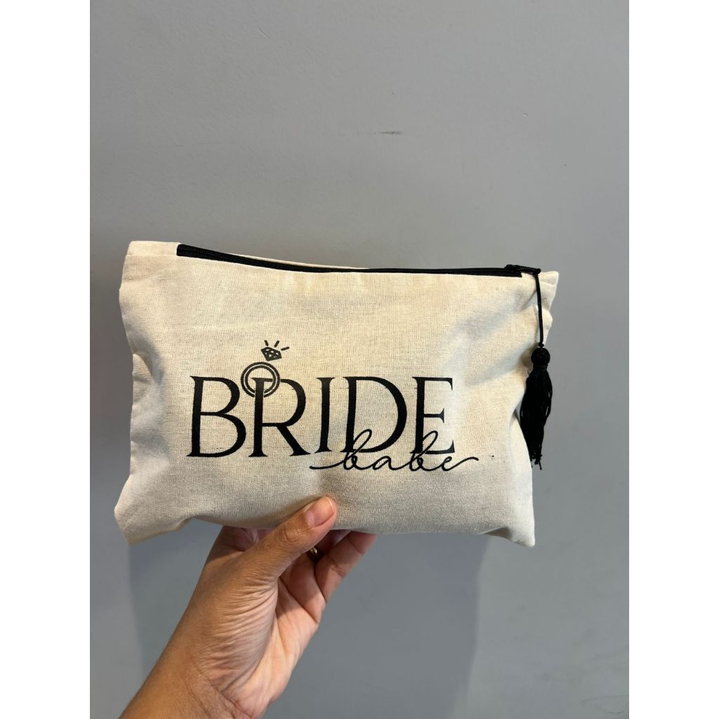Necessaire Bride, noiva, casamento,despedida de solteira