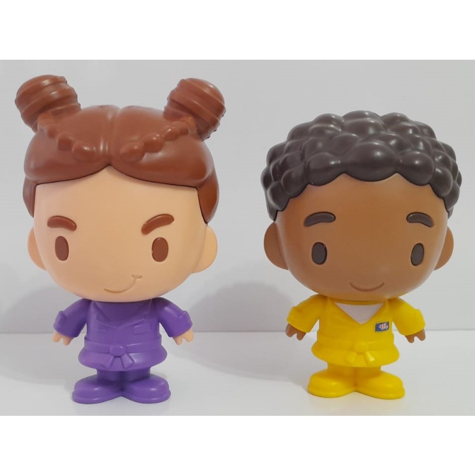 Bonecos Originais das Personagens do Filme DPA - Detetives do Prédio Azul - Globo - 2023