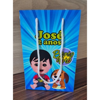 Sacolinha Bento e totó personalizada - Pegue e monte - Fazemos vários temas consulte MOOD2 em Oferta na Shopee