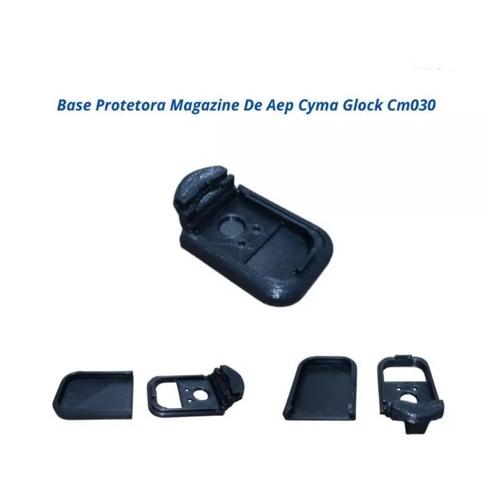 Base Protetora Magazine De Aep Cyma Glock Cm030