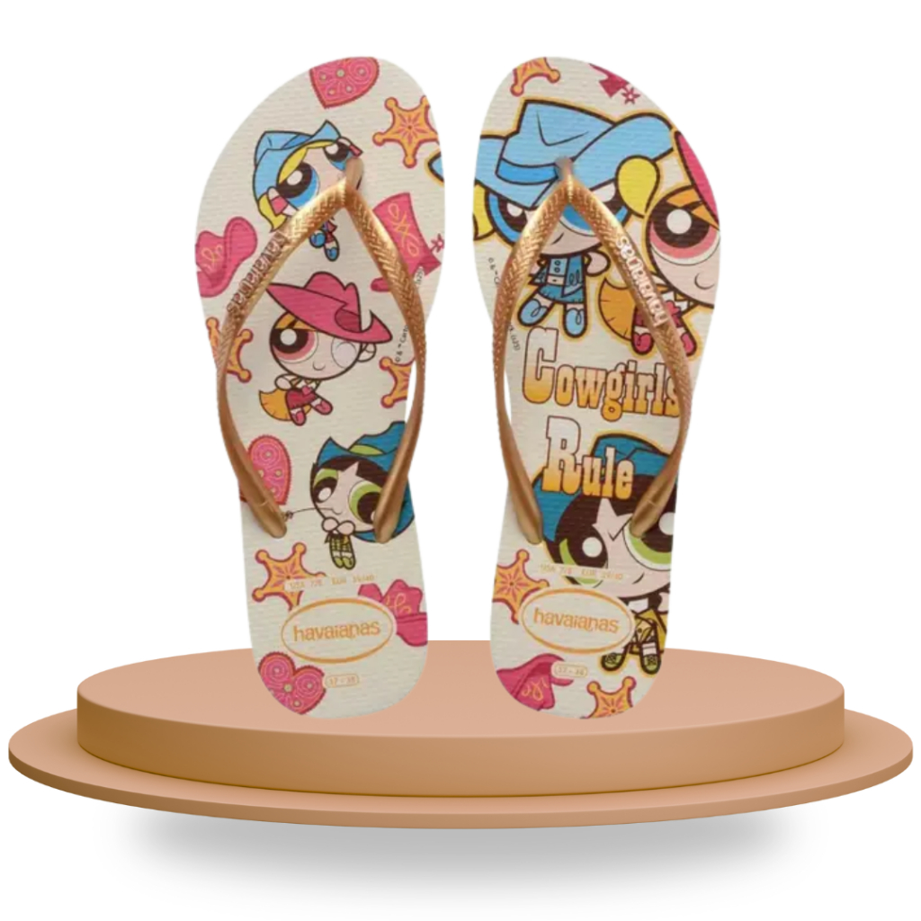 Chinelo Havaianas Slim As Meninas Super Poderosas