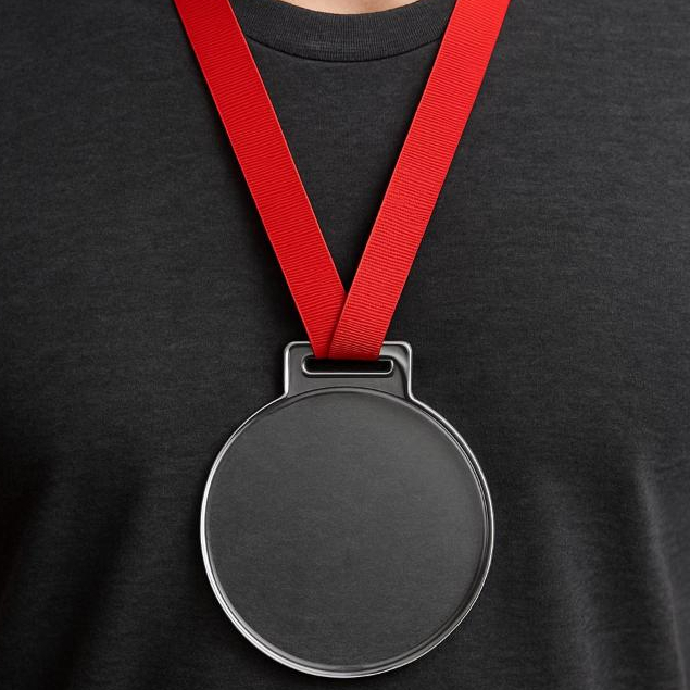 Kit 20\30\50\100 Medalhas Redondas 5cm Acrílico Cristal 2mm para personalizar