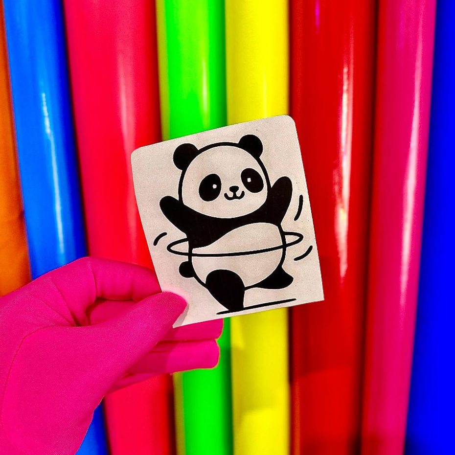[8x7cm] Mini Adesivo | pandinha panda bambolê