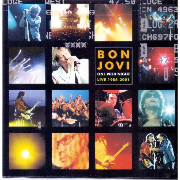 2085 - Cd - Bon Jovi – One Wild Night: Live 1985-2001 - 2001