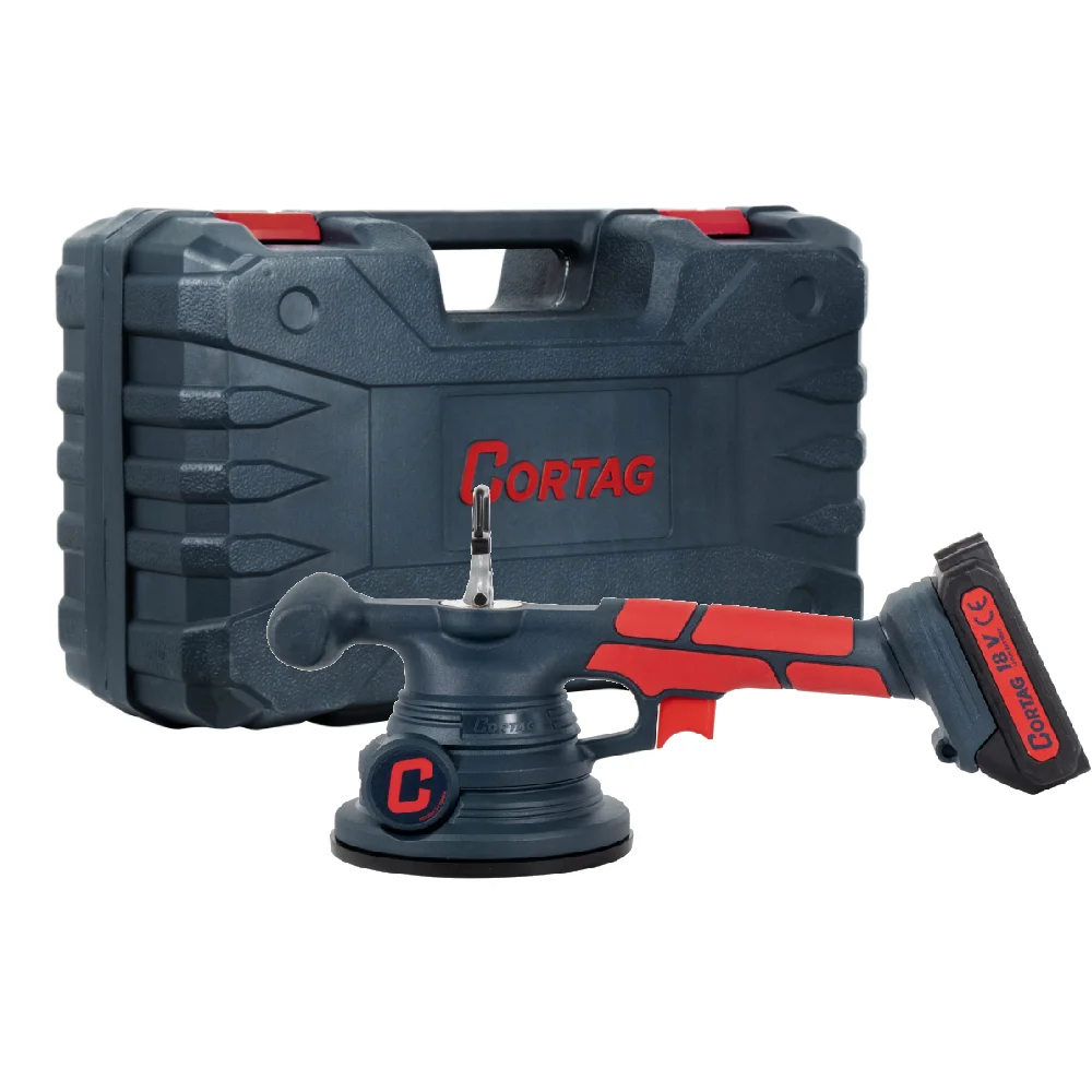Ventosa Niveladora Cortag MAC100 a Bateria 18V para Assentamento de Piso e Revestimento Profissional