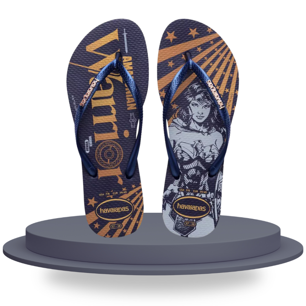 Havaianas Slim Warner Classics Mulher Maravilha