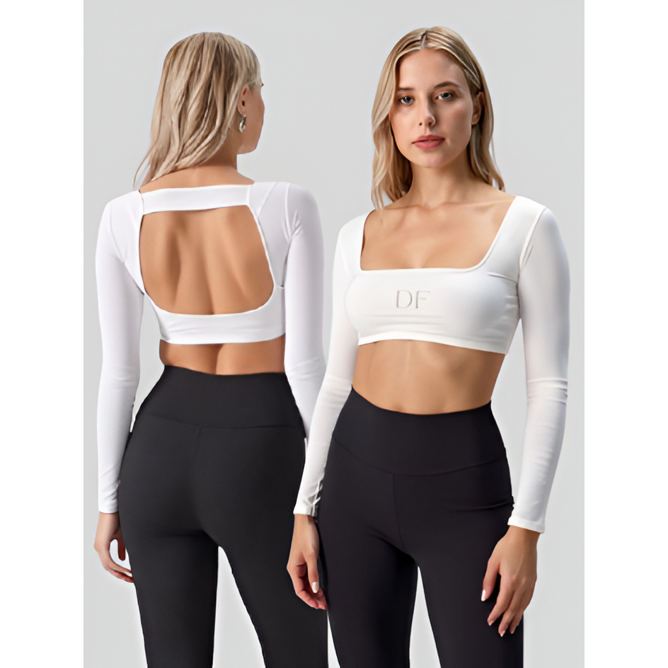 Cropped Manga Longa Fitness: Onde Comprar | BuscaProdutos