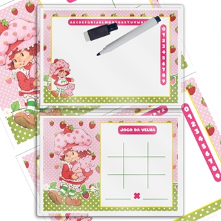 Lousa Mágica Lembrancinha Para Aniversário Festa Infantil Tema Moranguinho Antiga em Oferta na Shopee