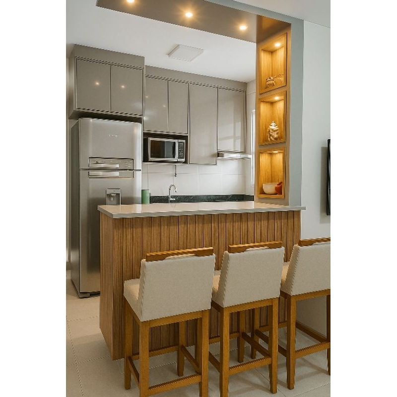 Bancos de Madeira Alto com Encosto na Black Friday 2025 | BuscaProdutos