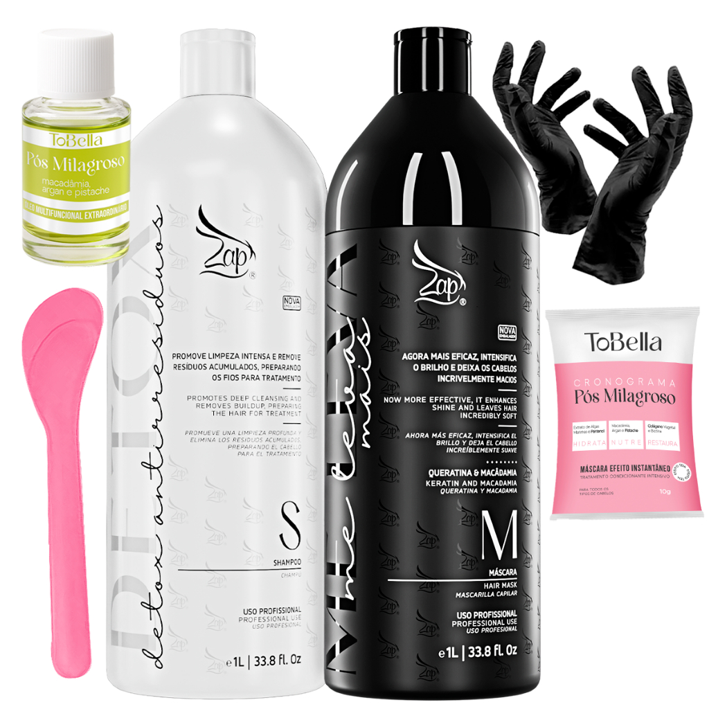Kit Progressiva Zap Me Leva+ Profissional 1L - A mais vendida