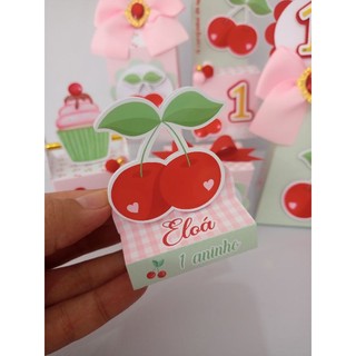 Porta bis Cerejinha - Lembrancinha Cerejinha