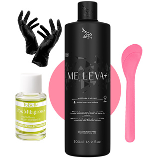 Máscara Capilar Progressiva Zap Me Leva + Vendida Original 1l em Oferta na Shopee