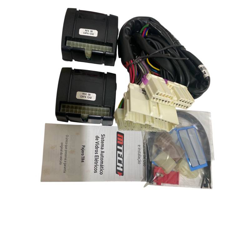 modulo de Subida de Vidros Elétricos, especificamente para o modelo Pajero TR4, fabricado pela MTECH.