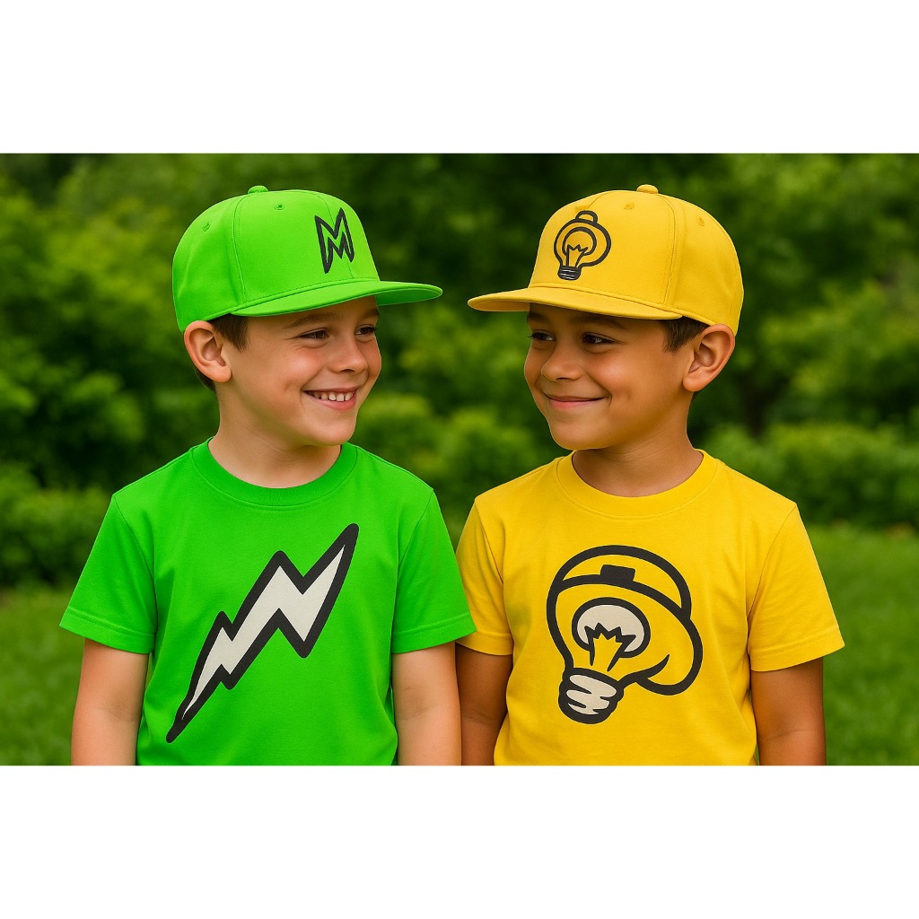 KIT CAMISETA E BONÉ LEOZINHO E VOID RAIO 4 PEÇAS NOVOS ELEMENTOS em Oferta na Shopee